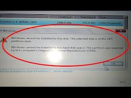 Nov 29, 2020 · hard disk style: Fix Windows Cannot Be Installed To This Disk The Selected Disk Is Of The Gpt Partition Style Windows Youtube