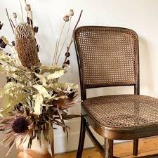 Vintage Hoffmann 811 Style Chair Rattan Cane Inserts Dining Chairs Gumtree Australia Moreland Area Dining Chairs Rattan Dining Chairs Vintage Dining Chairs