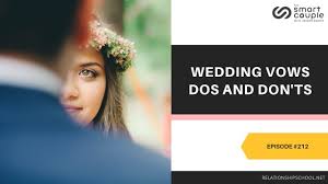 Wedding Vows Dos and Don'ts