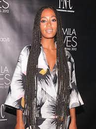 African cornrows with long twist braids. Top 10 Hairstyles Of The Week 8 3 2012 Essence Blonde Box Braids Curly Hair Styles Naturally Hair Styles