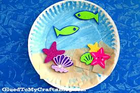 We have an about ocean life worksheet, ocean animal counting practice worksheets, word scramble, spelling worksheets and much more with an ocean animal theme. Simple Paper Plate Under The Sea Kid Craft For Summer