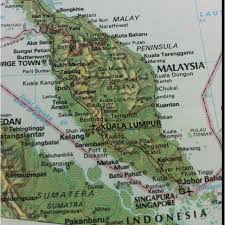 Map Of Malay Peninsula Malaysia Truly Asia Genting Highlands Trip