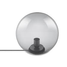 Alternatively, a minimalist table lamp features clean lines and an angular silhouette. Ledrise High Performance Led Lighting Ledvance 1906 Table Lamp Bubble Table G Smoke