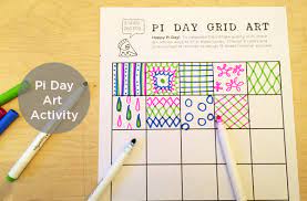 Have your older kids choose some of these activities to add to their lesson. Pi Day 2015 Pi Day Art Project Tinkerlab