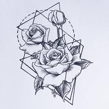 Dessin tatouage rose et pétale umt81. 1001 Images Du Dessin Geometrique Magnifique Pour Vous Inspirer Dessin Mathematique Dessin Geometrique Dessin Au Crayon