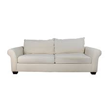 Pb comfort roll arm slipcovered sofa. 80 Off Pottery Barn Pottery Barn Pb Comfort Roll Arm Upholstered Sofa Sofas