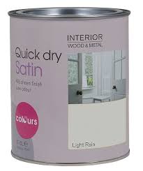Colours Light Rain Satin Wood Metal Paint 0 75l Light Colors Colours Wood And Metal