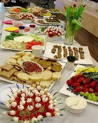 Appetizer Table Party Snack Food Party Food Appetizers Buffet Food