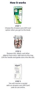 Originally i have amazon is considered one of most valuable gift cards due to it's liquidity (you can buy almost anything at amazon). Amazon Com Get A 5 Amazon Credit When You Add 30 Coins To Coinstar Gift Cards Gift Card Store Gift Cards Gifts