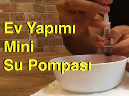 ev yapimi mini su pompasi kendin yap handmade water pump diy kendin yap ev yapimi su
