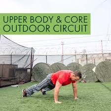 Upper Body And Core Outdoor Circuit Workout Bodyweight Upper Body Workout Circuit Workout Upper Body