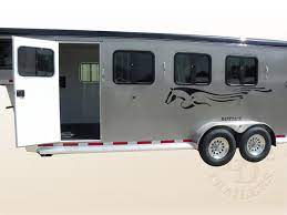 I redid the wiring, the lights work inside and outside of the trailer. Gooseneck 3 Horse Slant Load Trailers