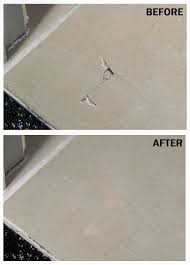 How to care for a chipped or broken tooth. A Chipped Tile Before After Using Magicezy Tile Fix Tile Repair Tile Bathroom Ceramic Floor Tile