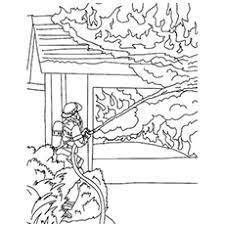 While your students work on their fine motor skills by coloring firetrucks, clipping out firefighter paper dolls, and creating cards, you can instill in them a. Forest Fire Rescue Coloring Pages Washington