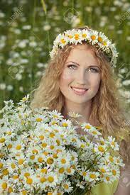 Download this video clip and other motion backgrounds, special effects, after effects templates and more. Beautiful Lady On Camomile Field Full Of Flowers Stock Photo Picture And Royalty Free Image Image 77233954
