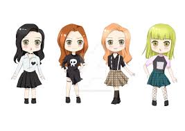 Netizen kagum dengan skala film dokumenter blackpink di netflix. Chibi Black Pink By Nisadeidara On Deviantart