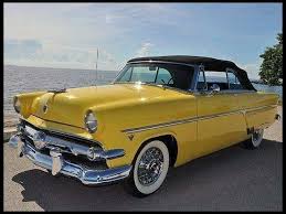 1954 Model Ford Ford Convertible Old Classic Cars 1954 Ford