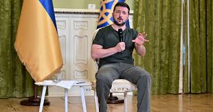 Zelenskyyʼs press conference — about NATO, Trumpʼs peace summit, government  changes and Russia — the key theses