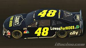 Lowe's signed on in the heady days of nascar when sponsors paid $20 million or more just to get in the door with a top team. Lowes For Hoes Jimmy Johnson Lowes Pros Concept Car No By Chris T J Trading Paints