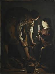 страшно очень страшно мы не знаем что это такое Check Out Georges De La Tour Saint Joseph The Carpenter 1642 From Museo Nacional Del Prado In 2020 La Tour French Paintings National Gallery Of Art