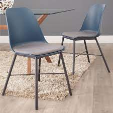 Browse modern benches in a variety of unique styles online at blu dot. Whistler Modern Navy Dining Chair By Unique Furniture Eurway