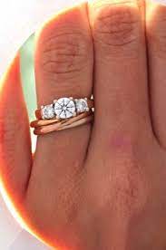 My Cartier Trinity Diamond Jewelry Earrings Wedding Rings Tri Stone Ring