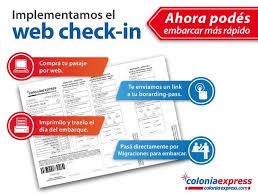 Google's free service instantly translates words, phrases, and web pages between english and over 100 other languages. Colonia Express Ahora Podes Embarcar Mas Rapido Implementamos El Web Check In Compra Tu Pasaje Por Web Te Enviamos Un Link A Tu Boarding Pass Imprimilo Y Traelo El Dia