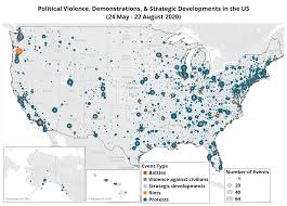 The 45th mass shooting in america since march 16. Demonstrations Political Violence In America New Data For Summer 2020 Acled