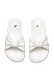 Slippers White Ladies H M Us Leather Slippers Bridesmaid Slippers Slippers Choose from contactless same day delivery, drive up and more. slippers white ladies h m us