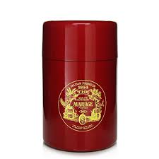 Mariage Freres Vintage Boite A The Vide Laquee Rouge 150 G Empty Tea Tin For 27 Boite A The The Vintage The