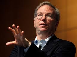 Ex-Google CEO Eric Schmidt Says Companies Will Need More Office Space After  the Pandemic, Not Less
