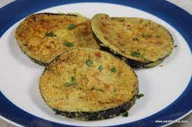 Masala Rava Fried Brinjals Eggplant Recipe Goan Recipes Easy Cooking Recipes Jamaican Recipes