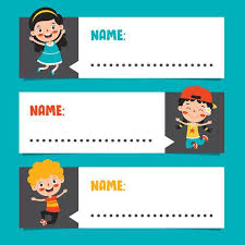 Name tag anak tk muslim. 20 Template Label Nama Anak Yang Lucu Dan Cara Mencetaknya Hot Liputan6 Com
