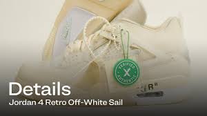 Delivering products from abroad is always free, however, your parcel may be subject to vat, customs duties or other taxes, depending on laws of the country. Air Jordan 4 Off White Sail Details Youtube