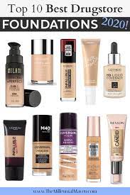 Top 5 best drugstore foundation reviews. Top 10 Best Foundations At The Drugstore In 2021 Best Drugstore Foundations The Millennial Maven Best Drugstore Foundation Drugstore Foundation Best Drugstore Makeup