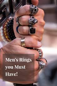 Our men's fashion jewelry and fashion accessories offer that final touch to your look, which is essential if you wish you stand out from the crowd! The Best Styles Of Men S Rings Mens Rings Fashion Mens Fashion Jewelry Rings For Men