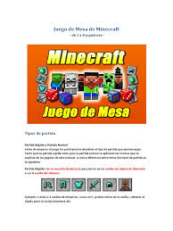 Hoy lana y yo jugamos a jenga, un juego en el que tenemos que intentar que la torre de bloques de madera no se caiga ^^no olvides suscribirte si aun no lo ha. Manual Juego De Mesa De Minecraft Diamante Minecraft