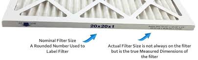 furnace filter size chart for 2019 atomic filters