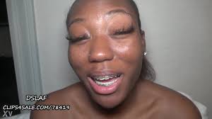 Free Black Teen With Braces Gets Her Throat Stuffed With Dong- DSLAF Porn  Video HD