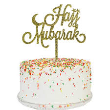 1 sachet gourmand de bonbon vegan (fond cartonné et stickers eid mubarak) 200g. Hajj Mubarak Cake Topper Eid Mubarak Cake Toppers Ramadan Kareem Party Decorations Islamic Muslim Party Decors Supplies Gold Glitter Buy Online In Angola At Angola Desertcart Com Productid 115793379