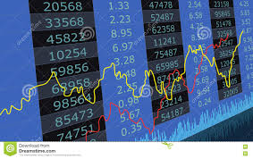 Stock Exchange Chart Graph Financial Stock Market Data