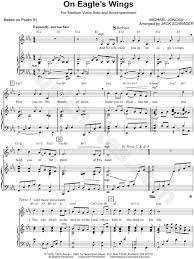 Michael Joncas On Eagle S Wings Sheet Music In Eb Major Transposable Download Print Eagles Wings Sheet Music Wings Song