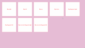 I again searched web and tried to create flip effect. 19 Css Flip Cards