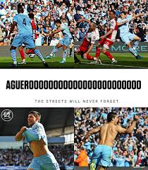 Watch the striker score in stoppage time against qpr in the most incredible climax to a season. Azr Organization Thank You For Giving Arguably The Greatest Moment Of Premier League History Arguably The Greatest Foreign Striker To Play In The Premier League Kun Aguero Facebook