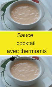 Sauce Cocktail Avec Thermomix En 2020 Recettes De Cuisine Thermomix Recette Cuisine Et Boissons