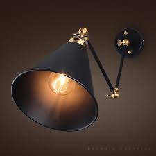 8 watts (439 lumens) led with on/off dimmer switch Find More Wall Lamps Information About Nordic Brief Retro Two Swing Arm Wall Lamp For Bedroom Bedside Swing Arm Sconce Swing Arm Wall Lamps Wall Lamps Bedroom