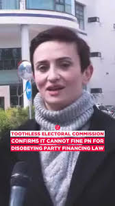 Over the past two years, the Nationalist Party received no fewer than five  reminders from the Electoral Commission to submit their accounts and  donations. However, the Commission cannot impose fines ...