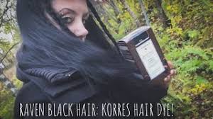 To have silky, vinrant and lovely hair we need to use hair treatment or pack from koreadepart once or twice a week. Korres Black Hair Dye Review No Ppd Raven Black Achieved Pleased Witch Freyia The Arctic Witch Youtube