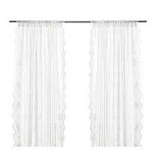 Myrten Lace Curtains 1 Pair Ikea Lace Curtains Curtains With Blinds Floral Bedroom