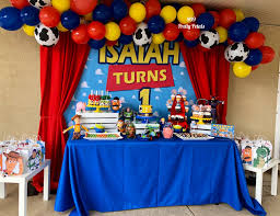 Toy Story Dessert Table Toy Story Birthday Party Toy Story Party Food Boy Birthday Party Themes